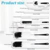 16Pcs Bottle Cleaning Brush Set Cleaning Brushes for Long Narrow Neck Bottles Water Bottles,Baby Bottles,Tumblers,Drinking Glasses,Strews Lid Brush view 2