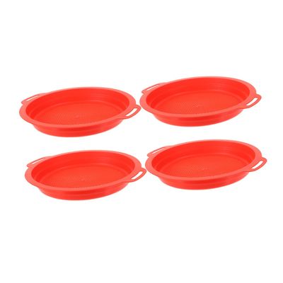 UPKOCH 4pcs Kids Beach Strainer: Portable Plastic Sand Sieve Sifter - Sand Digging & Gardening Tool for - Present for Boys Girls