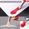 4 PCS Toddler Paint Brushes Chubby Paint Brushes Easy Grip Paintbrushes for Toddlers Ages 1-3 2-4 Years Large Preschool Kids Encourages Writing Drawing Creativity view 4