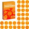 28PCS Anime Bouncy Balls, 7 Red Stars Bouncing Ball 27mm Bounce Balls Party Favors, Easter Bag FillingHalloween, Christmas view 1