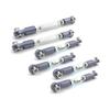 AMZRC for Arrma 1/8 Mojave 4X4 4S BLX Steel Turnbuckle & Rod End Set (6) ARA330801 ARA330802 ARA330791 Rc Car Upgrade Parts view 3