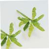 STOBOK 5pcs Miniature Model Trees Realistic Fake Banana Trees for Dioramas Sand Table Models and Dollhouse Gardens Handmade Greenery Decorations view 4