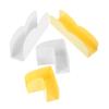 4pcs Playpen Stabilizer Slip Base Accessory for Floor Playpen Safe and Stable Baffle Support Easy Installation and Traceless Design view 1