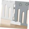 4pcs Playpen Stabilizer Slip Base Accessory for Floor Playpen Safe and Stable Baffle Support Easy Installation and Traceless Design view 4