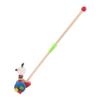 Hohopeti Wooden Push Walker Charming Animal Design with Rolling Wheels Engaging Pull Along for Learning and Encouraging Walking Boy Girl view 1