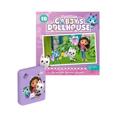 Galakto Audio Tokens: Gabby's Dollhouse - The Dollhouse Hotel and a Knights Fairy Tale, Audio Game for Kids Ages 3 and up, Playing Time Approx 48 min