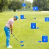 Bluethy Golf Yard Bucket Games, Backyard Golf Chipping Game, 9 Hole Bucket Golf Game Practice Games, Portable Golf Chipping Course Play for Family, Adults and Kids Blue view 3