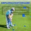 Bluethy Golf Yard Bucket Games, Backyard Golf Chipping Game, 9 Hole Bucket Golf Game Practice Games, Portable Golf Chipping Course Play for Family, Adults and Kids Blue view 4