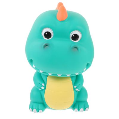 Abaodam Dinosaur Piggy Bank for Unbreakable Coin Saving Jar Cute Desktop Money Box for Boys Decoration for Saving Habits for Birthdays and Holidays