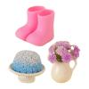 1:12 Scale Dollhouse Accessories Miniature Rain Boots and Vase for DIY Projects, Style C view 1
