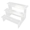 ABOOFAN Acrylic Storage Case for Dolls Multi Display Rack Compact Clear Organizer for Dolls Figures and Collectibles for Birthdays and Festivals view 1