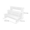 ABOOFAN Acrylic Storage Case for Dolls Multi Display Rack Compact Clear Organizer for Dolls Figures and Collectibles for Birthdays and Festivals view 2