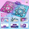 maysida Rechargeable Dance Mat - Double User Play Mat with Extra Large Size (59*38 in), Dancing Music, Challenge Game, Piano Mode, LED Lights, Christmas Birthday Gift for Kids Girls Boys 3-12 Year Old view 2