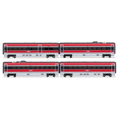 ARNOLD HN3512 FS Trenitalia, Frecciarossa ETR 1000 New Livery, Additional Set, 4 Elements, ep. VI Coach Packs