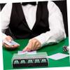 INOOMP Professional Poker Chip Holder Transparent Acrylic Chip Case with Lid Space Saving Design for Home Games and Tournaments view 4