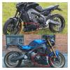 Belly Pan Lower Engine Spoiler Fairing Guards Cover Compatible With Yamaha MT-09 FZ-09 2021-2023 2024 MT 09 FZ09 Motorcycle Bellypan(Carbon Fiber Look) view 3