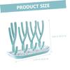 CORHAD Nursery Bottle Drying Rack Multi Functional Bottle Dryer for Essentials Easy Clean Drain Design for Home and Restaurant Use Storage for Bottles and Cups view 2