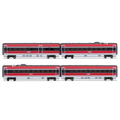 ARNOLD HN3513 FS Trenitalia, Frecciarossa ETR 1000 "Ducati Additional Set, 4 Elements, ep. VI Coach Packs