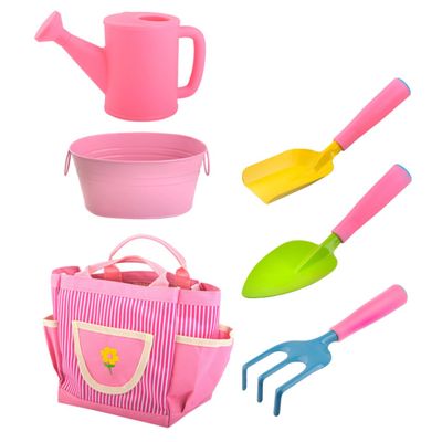 KOMBIUDA 1Set Mini Gardening Tools for Outdoor Gardening Kit with Shovel Rake for Boys Fun Planting Accessories Bright Colors for Engaging Play