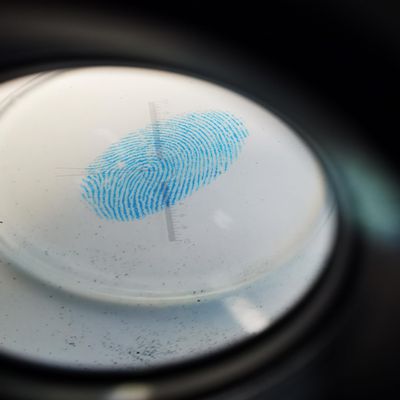 Zhiantong Magnifying Glass Lens Diameter: 85mm Color: Black Features: Fingerprint Analysis Tool with Measurement Scale