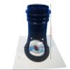 Zhiantong Magnifying Glass Lens Diameter: 85mm Color: Black Features: Fingerprint Analysis Tool with Measurement Scale view 2