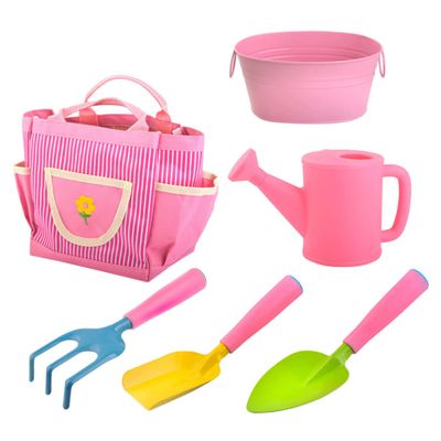 HOOTNEE 1Set Gardening Tool Outdoor Planting Tools Shovels and Rakes for Fun Gardening Kit for Boys for Parent Activities
