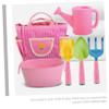 HOOTNEE 1Set Gardening Tool Outdoor Planting Tools Shovels and Rakes for Fun Gardening Kit for Boys for Parent Activities view 2
