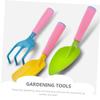 HOOTNEE 1Set Gardening Tool Outdoor Planting Tools Shovels and Rakes for Fun Gardening Kit for Boys for Parent Activities view 4