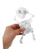 DECHOUS Wind Up Dancing Skeleton Funny Halloween Party Favor Clockwork Skull Engaging Entertainment for Boys view 3