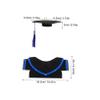 CORHAD 2 Sets Graduation Bear Doll Dress Up Supply with Replaceable Hat and Collar Adorable Outfit for Graduates for Graduation Party Props and view 2