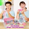 Aqua Endless Summer Turtle Swirl Ice Cream DIY Slime Kit  Sweet, Colorful, and Imaginative Sensory Play view 3