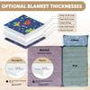 E1F1NN DOT Toddler Nap Mat with Detachable Pillow & Blanket - Soft Plush Minky Fleece Kids Sleeping Bag for Daycare, Preschool & Travel - Portable Roll-Up Design with Carry Handle - Boys Girls Ages 3+ view 3