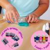 Aqua Endless Summer Mermaid Cove DIY Slime Kit  Sparkling Under-The-Sea Sensory Activity for Kids view 4