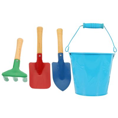 DECHOUS 1 Set Beach Sand Dig Shovel Set Kit with Bucket Lightweight and Plaything for Outdoor Fun for Creative Sand Play and Parent Bonding Random Color