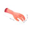 Abaodam 2Pcs Realistic Fake Severed Hands Halloween Decorations Scary Props for Parties for Haunted Houses Pranks and April Fool Day Events view 2