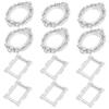 GLEAVI 12Pcs Mini Retro Picture Frames European Style Resin Photo Frames for DIY Crafts Home Decor and Photography for Doll Houses and Collectors view 1