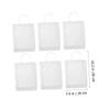 OKUMEYR 6pcs DIY Tote Bags for Boys and Girls Hand-painted Art Supplies Blank Handbags for Parent-child Activities Crafting and Painting Projects view 3