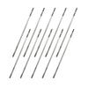 10PCS RC Toy Pushrod Connector Double End Threaded Rod Stainless Steel Rod Linkage for RC Airplane Helicopter Car Boat DIY Model Toy Parts (M3X150mm) view 1