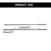 10PCS RC Toy Pushrod Connector Double End Threaded Rod Stainless Steel Rod Linkage for RC Airplane Helicopter Car Boat DIY Model Toy Parts (M3X150mm) view 2
