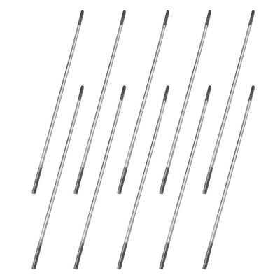 10PCS RC Toy Pushrod Connector Double End Threaded Rod Stainless Steel Rod Linkage for RC Airplane Helicopter Car Boat DIY Model Toy Parts (M2.5X150mm)