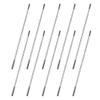 10PCS RC Toy Pushrod Connector Double End Threaded Rod Stainless Steel Rod Linkage for RC Airplane Helicopter Car Boat DIY Model Toy Parts (M2.5X150mm) view 1