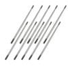 10PCS RC Toy Pushrod Connector Double End Threaded Rod Stainless Steel Rod Linkage for RC Airplane Helicopter Car Boat DIY Model Toy Parts (M4X150mm) view 1