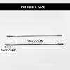 10PCS RC Toy Pushrod Connector Double End Threaded Rod Stainless Steel Rod Linkage for RC Airplane Helicopter Car Boat DIY Model Toy Parts (M4X150mm) view 2