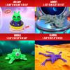Articulated Alien Figurine Collection  10 Detailed 3D Printed Sci-Fi Figures with Planetary Egg Storage, Fully Posable Display Models, Collector Gift Set for Space, Fantasy, and Galactic Enthusiasts view 4