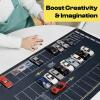 Simhoa 1:64 Scale Underground Garage Parking Mini Model Car Garage Scene Mat Collectible Gift Desktop Vehicle Scene Display view 2