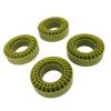 NutriEss 4pcs Silicone Insert for Wheel 1.9inch Tires 1/10 Crawler Car Superior Sidewall Support Enhanced Traction Performance for SCX10 Green 108 X 42mm view 2