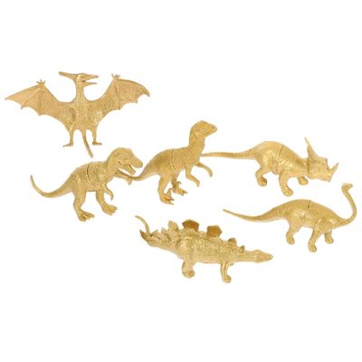Abaodam 6pcs Dinosaur Toys Playthings for Boys and Girls Safe Dinosaur Models for Party Favors