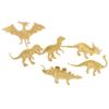 Abaodam 6pcs Dinosaur Toys Playthings for Boys and Girls Safe Dinosaur Models for Party Favors view 1