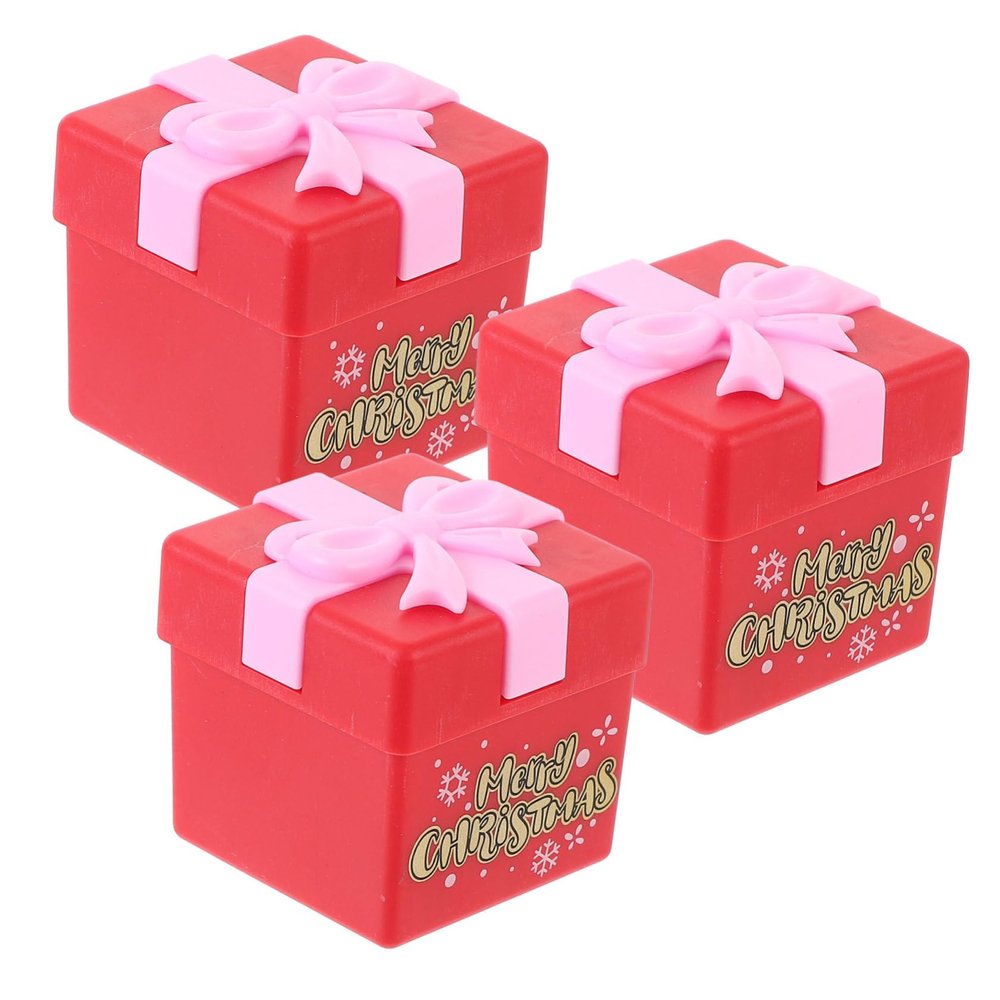 Cabilock 3pcs Christmas Wind Up Novelty Clockwork Party Favors Fun Desktop Decor for Unique Holiday Christmas Parties