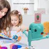 Zopsc Smart Drawing Robot, Montessori Educational Painting Machine with 252 Cards, Interactive Drawing Learning Robot for 3 4 5 6 7 8 9 10 Year Old (Light Green) view 4